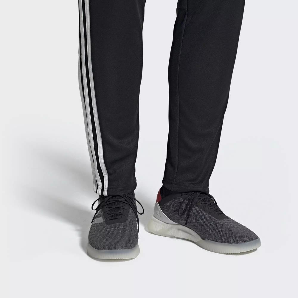 Adidas Predator 19.1 Tenis De Futbol Grises Para Hombre (MX-17273)